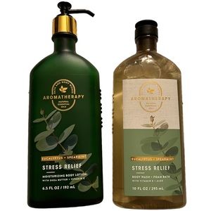 Bath & Body Works • Stress Relief - Eucalyptus + Spearmint Aromatherapy